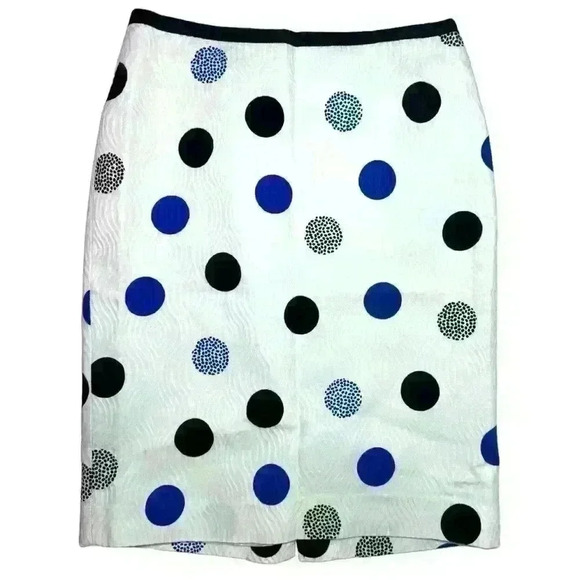 Talbots Petites Polka Dot Skirt - Picture 1 of 8